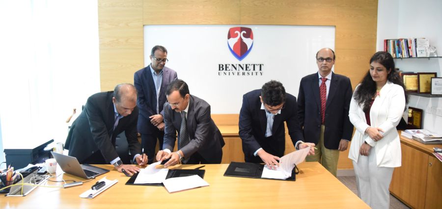 Bennett University and i-Hub Anubhuti, IIITD Foundation Collaborate to Drive Innovation and Research in Cognitive Computing and Smart Healthcare