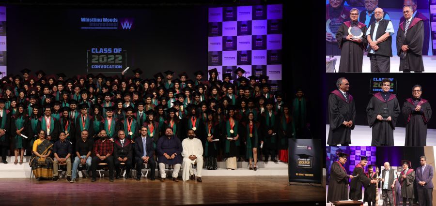 ‘NEVER TAKE SHORT CUTS’ ADVICE TO THE 400+ GRADUATES OF WHISTLING WOODS INTERNATIONAL AT THE 15TH CONVOCATION